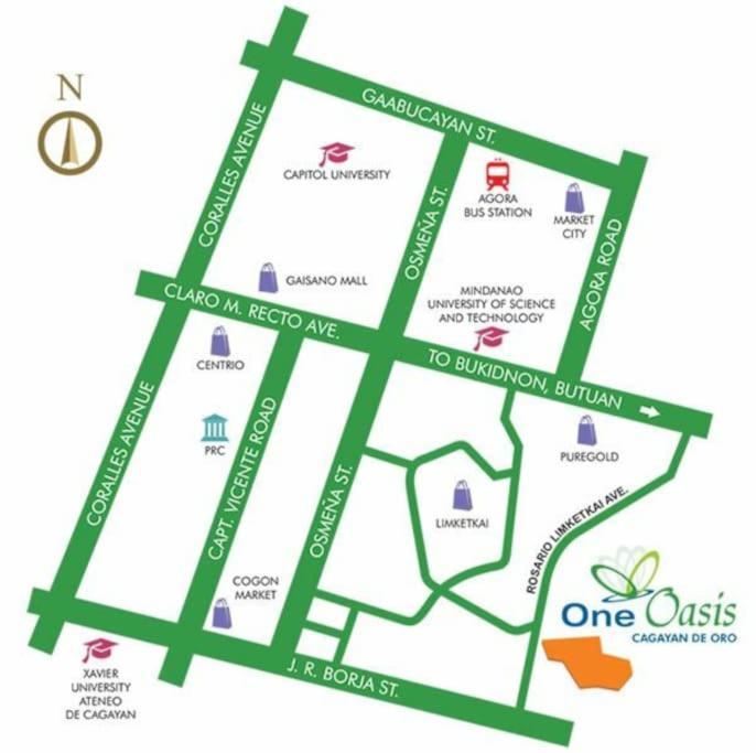 S&K One Oasis 2Br Condo Unit 2506 كاجايان دي أورو المظهر الخارجي الصورة